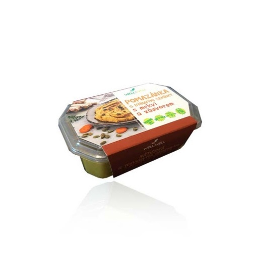 Well well gyömbéres-sárgarépás tökmagpástétom 125g