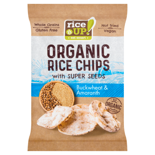Rice Up bio hajdina&amaránt chips 25 g