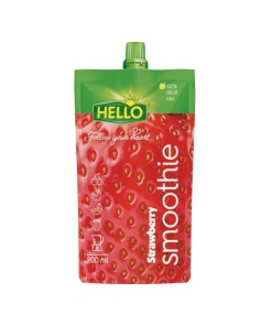 Hello smoothie eper gyümölcsturmix 200 ml