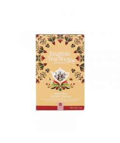 Ets bio 20 fehér tea licsivel és kakaóbabbal  20x2g   40g
