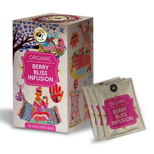 Ministry of tea organic berry bliss infusion bio tea 30 g