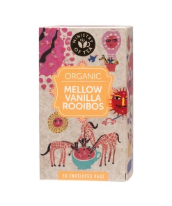 Ministry of tea organic mellow rooibos vaníliás bio tea 35 g