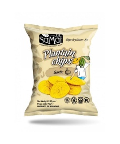 Samai plantain főzőbanán chips fokhagymás 75 g