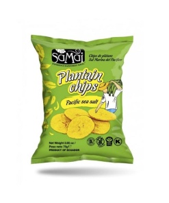 Samai plantain főzőbanán chips tengeri sós 75 g