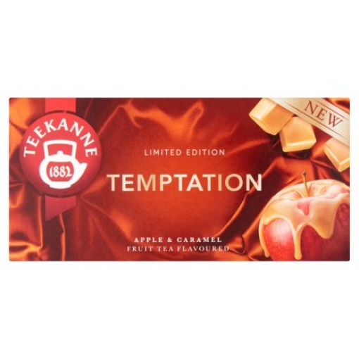 Teekanne temptation alma-karamell ízű gyümölcstea 45 g