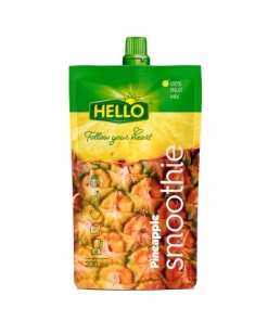 Hello smoothie ananász gyümölcsturmix 200 ml