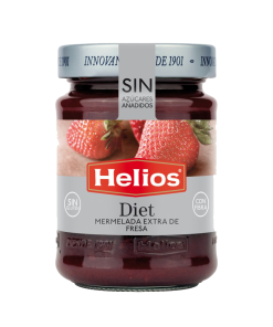 Helios eper extradzsem édesítőszerrel 280 g