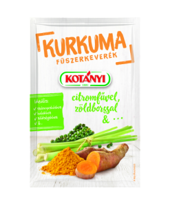 Kotányi kurkuma citromfu-zöldbors fuszerkeverék 25 g