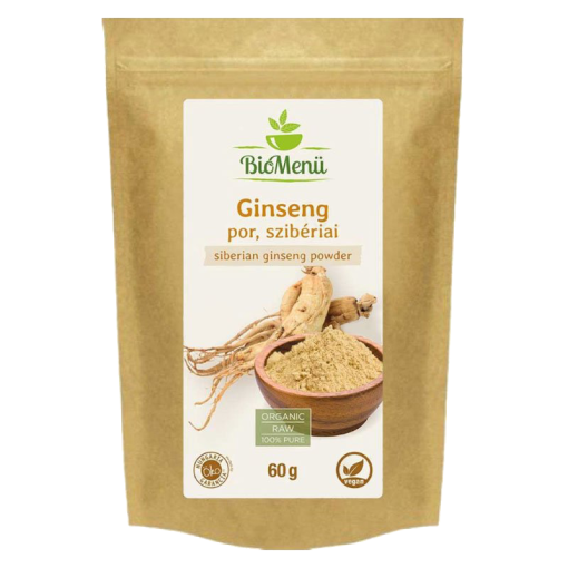 BioMenü bio ginseng por szibériai 60 g