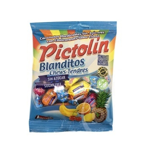 Pictolin blanditos cukormentes puhakaramell gyümölcsös 65 g