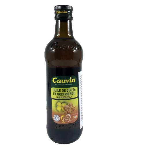 Cauvin olajkeverék repce 80% dió 20% 500 ml