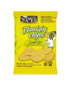 Samai plantain főzőbanán chips lime 70 g