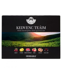 Herbária kedvenc teáim fekete tea válogatás 6x5 db