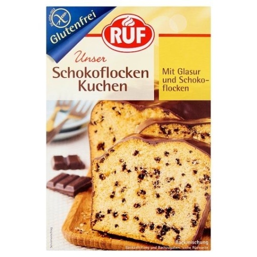 RUF gluténmentes csokoládé darabos süteménypor 455 g