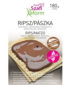 Szafi reform szénhidrátcsökkentett ripsz/pászka 180 g