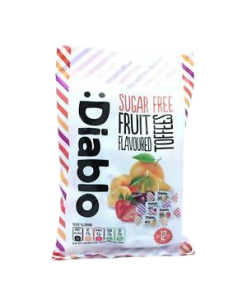 Diablo cukormentes gyümölcskaramella édesítőszerrel 75g