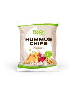 Foody Free gluténmentes hummus chips céklával 50 g