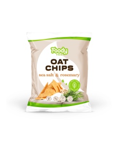 Foody Free gluténmentes zab chips tengeri sóval és rozmaringgal 50 g