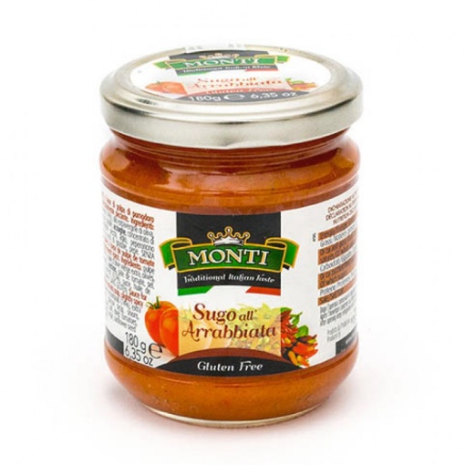Monti arrabbiata szósz gluténmentes 180 g