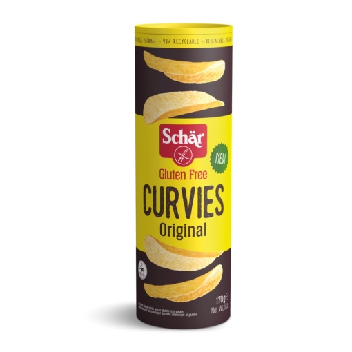 Schar curvies chips original 170 g