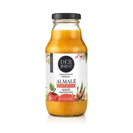 Dér juice almalé homoktövissel 90-10% 330 ml