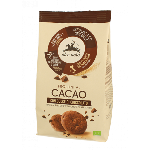 Alce nero bio kakaós keksz 250 g