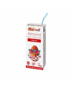 Ecomil bio mandulaital hozzáadott édesítő nélkül 200 ml