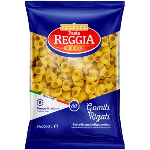 Reggia durumtészta gomiti rigati szarvacska 500 g