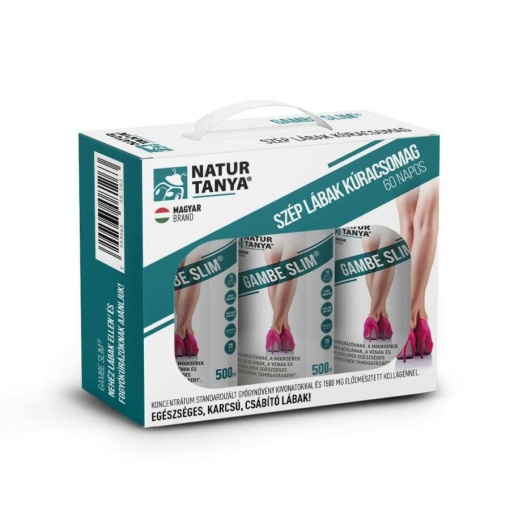 Natur Tanya Gambe Slim Szép lábak 60 napos kúracsomag – Ivókúra a karcsú, narancsbőr mentes lábakért!