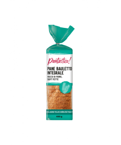 Pantastico teljes kiőrlésű toast kenyér 400 g