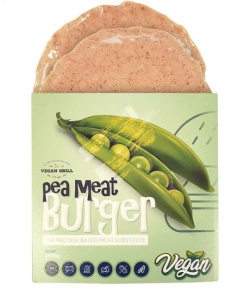 Vegán Grill vegán burger borsófehérje 200 g