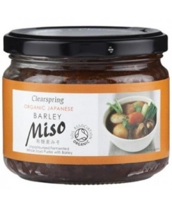 Clearspring bio miso árpából üveges 300 g