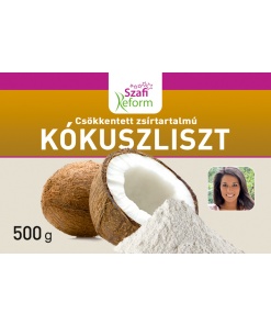 Szafi Reform csökkentett zsírtartalmú kókuszliszt 500 g