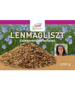 Szafi Reform lenmagliszt csökkentett zsírtartalmú 1000 g