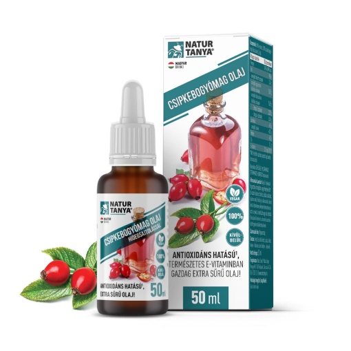 Natur Tanya Csipkebogyómag olaj - 100%-os hidegen sajtolt 50 ml
