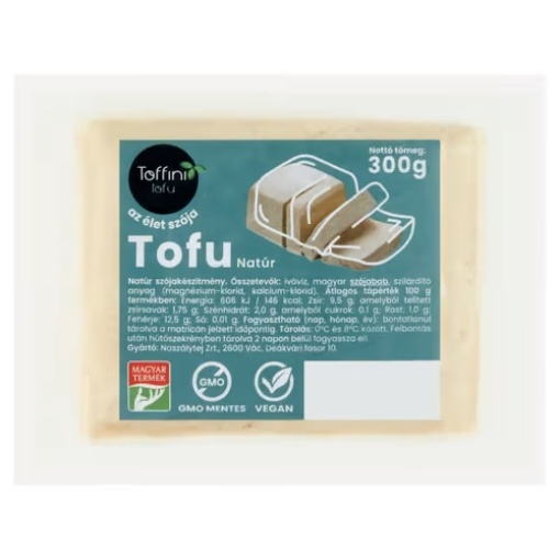 Toffini tofu natúr zacskós 300 g