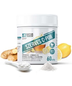 Natur Tanya Szerves C-vitamin por citromos 60 adag 114 g