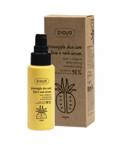 Ziaja ananász arc és nyakszérum koffeinnel 50 ml