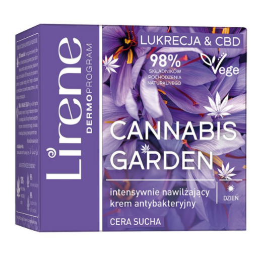 Lirene cannabis garden nappali hidratáló krém 50 ml