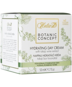Helia-D botanic concept nappali hidratáló krém tokaji bor kivonattal normál, kombinált bőrre 50 ml