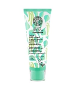 Natura siberica bereza siberica sarki fehér nyír pórusminimalizáló arcmaszk 100 ml