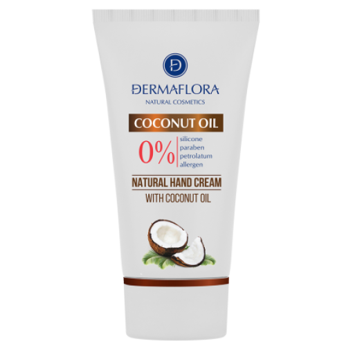 Dermaflora 0% kézkrém kókuszolaj 50 ml