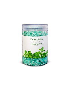Yamuna tégelyes fürdősó borsmentás 1000 g