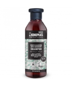 Dr.konopkas men mélytisztító korpásodás elleni sampon 280 ml