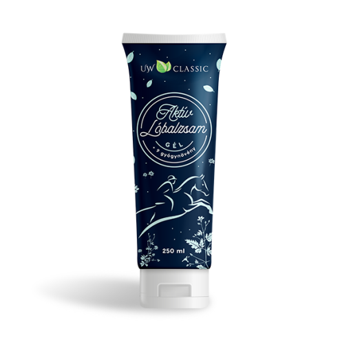 Uw classic lóbalzsam aktív gél+9 gyógynövény tubusos 250 ml
