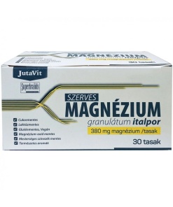 Jutavit szerves magnézium granulátum italpor 380mg/tasak 30 db