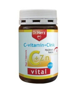 Dr. herz c vitamin+szerves cink kapszula 60 db