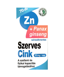 Dr.chen szerves cink+ginseng kapszula 70 db