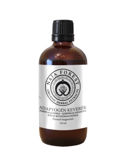 Naja forest adaptogén keverék ashwagandha, szibériai ginzeng, kínai kúszómagnólia étrendkiegészítő 100 ml
