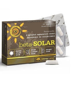 Olimp Labs beta solar barna bőr támogató kapszula 30 db